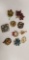(10) ASSORTED BROOCHES & CLIPS