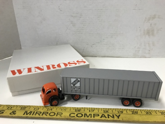 WINROSS 1/64 SCALE INTER - STATE MOTOR CARRIERS SEMI TRUCK & TRAILER