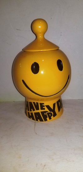 McCOY HAPPY DAY / SMILING FACE COOKIE JAR
