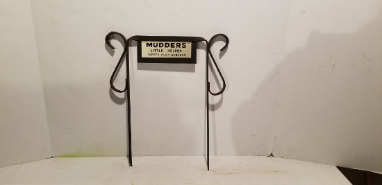 "MUDDERS" SAFETY FOOT SCRAPER