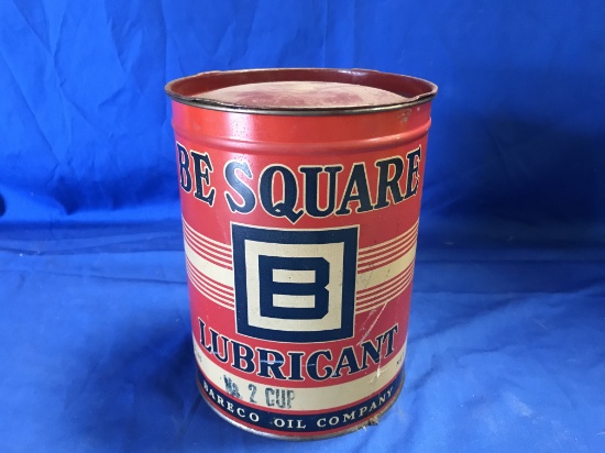 5 LB CAN BE SQUARE LUBRICANT NO. 2 CUP - BARECO OIL CO.