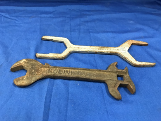 VINTAGE "MOLINE" MULTI WRENCH & CHICAGO SPECIALTY MFG. SPUD WRENCH
