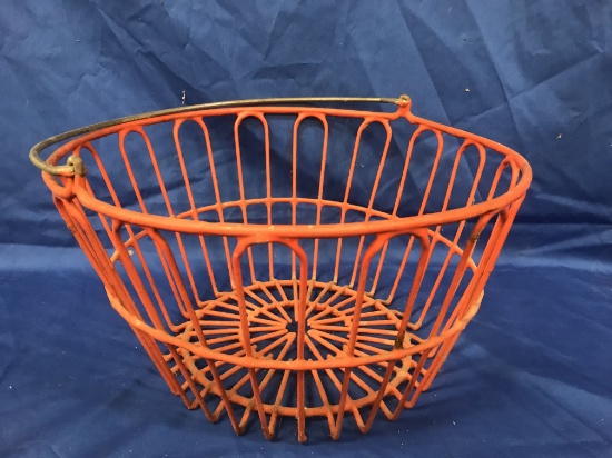 RUBBER COATED WIRE EGG BASKET