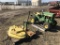 1964 JOHN DEERE 110 ROUND FENDER LAWN TRACTOR W/ DECK & BRASS TAG SNOW PLOW