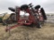 1997 - CASE IH 3950 22FT HYDRAULIC FOLDING DISK W/ 3 BAR SPRING TOOTH HARROW