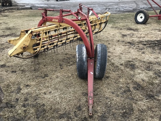 FORD NEW HOLLAND 256 ROLABAR DOLLY WHEEL HAY RAKE