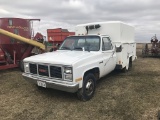 1988 GMC 3500 DUALLY SERVICE TRUCK