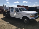 1994 FORD F-350 CREW CAB DUALLY 4X2 TRUCK