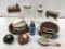 (10) ASSORTED SPORTS / GAME COLLECTABLE TRINKET BOXES
