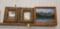 (2) ANTIQUE FRAMES & FRAMED PAINTING