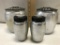 KROMEX ALUMINUM GREASE, TEA, S&P SHAKERS