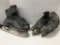 (2) PAIR VINTAGE MENS ICE SKATES