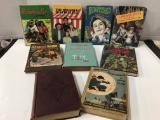 (9)  MISC. VINTAGE CHILDRENS BOOKS