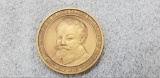 GOLDEN HINDE / SIR FRANCIS DRAKE EXPLORATION COMMEMORATIVE COIN