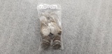 BAG OF MIXED COLLECTOR FOREIGN COINS
