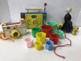 VINTAGE FISHER PRICE & OTHER TOYS