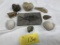 ASSORTED FOSSILIZED HORN CORAL & FOSSILS