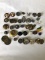 LOT of (39) 1890s to 1940s Child's-Costume-Pinback Buttons