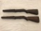 (2) M-2 GARAND STOCKS