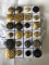 LOT of (24) Military - White House Police - US Mail - Forestry Uniform Buttons