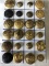 LOT of (24) State Employee Uniform Buttons