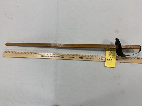 PRACTICE SWORD - 1914 MANUFACTURED AT THE ROCK ISLAND ARSENAL