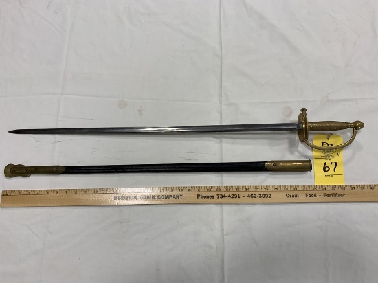 INFANTRY NONCOMMISSIONED OFFICER'S SWORD MODEL 1840