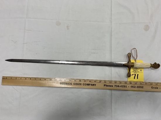 INFANTRY MILITIA NONCOMMISSIONED OFFICER'S SWORD - 1850-1870