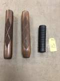 (3) UNKNOWN FOREARMS (2) WOOD GRAIN (1) SYNTHETIC