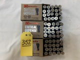 (3) BOXES 20 RDS HORNADY CRITICAL DEFENSE .45 COLT AMMO