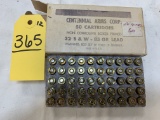 CENTENNIAL ARMS CORP 50 RDS .32 S&W - 85 GR. AMMO