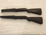 (2) M-2 GARAND STOCKS