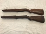 (2) M-2 GARAND STOCKS