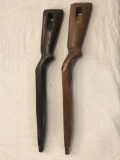 (2) M-1 CARBINE STOCKS