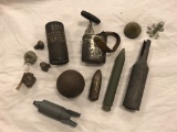 LOT OF ASSORTED ORDNANCE ITEMS