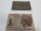 (2) CAMP SHERMAN BOOKLETS