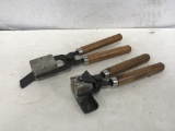 (2) LEE HAND HELD BULLET MOLDS