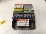 (7) BOXES VARIOUS 16GA SHOTGUN SHELLS