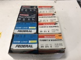 (8) BOXES VARIOUS 20 GA. SHOTGUN SHELLS