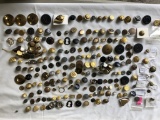 LOT of (150+) Misc. Military - Dress - Victorian Buttons