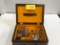 JEWLERY BOX OF MISC. RINGS, CUFF LINKS, BRACLETS, & LADIES WATCHES