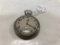 ELGIN SILVER TONE 15 JEWEL - WGF POCKET WATCH