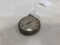 STANDARD 7 JEWEL SILVER TONE POCKET WATCH