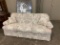 FLOARL BEIGE / GREEN / MAUVE SOFA & MIRROR