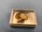 PAIR OF 10K GOLD CUFF LINKS