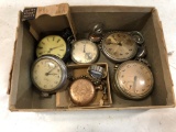 BULK LOT OF VARIOUS POCKET WATCHES & FINGER WATCHES