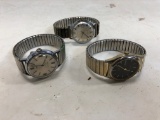 (3) MENS WRIST WATCHES