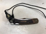 OLD TIMER POCKET KNIFE - BLADE MARKED WITH SCHRADE + USA 6-OT