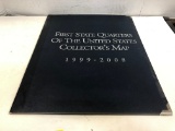 FIRST STATE QUARTS OF THE UNITED STATES COLLECTORS MAP 1999-2008