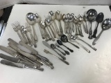 ASSORTED SILVERPLATE FLATWARE